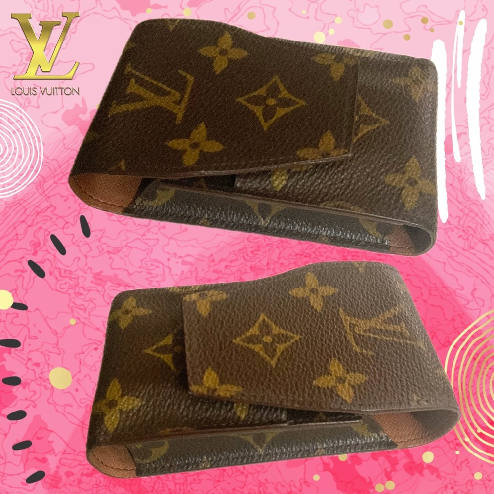 Louis Vuitton Brown and Gold Monogram Cigarette/Accessory Case..no callouts - Picture 6 of 7